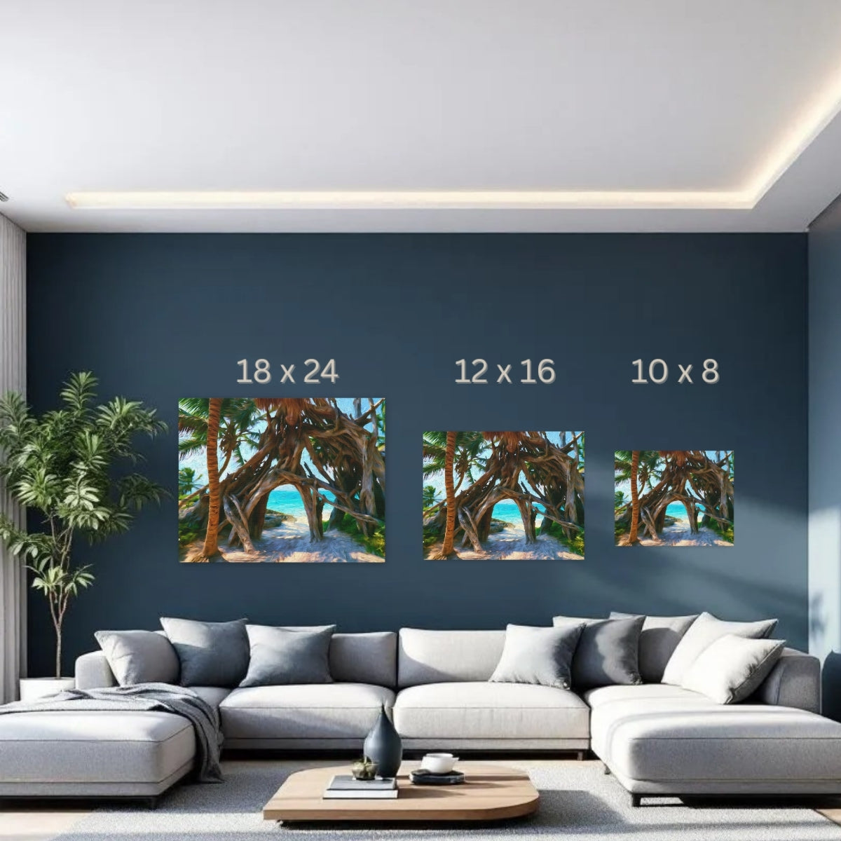 Tulum Beach Tree Arch — Tulum, Mexico Study No. 3