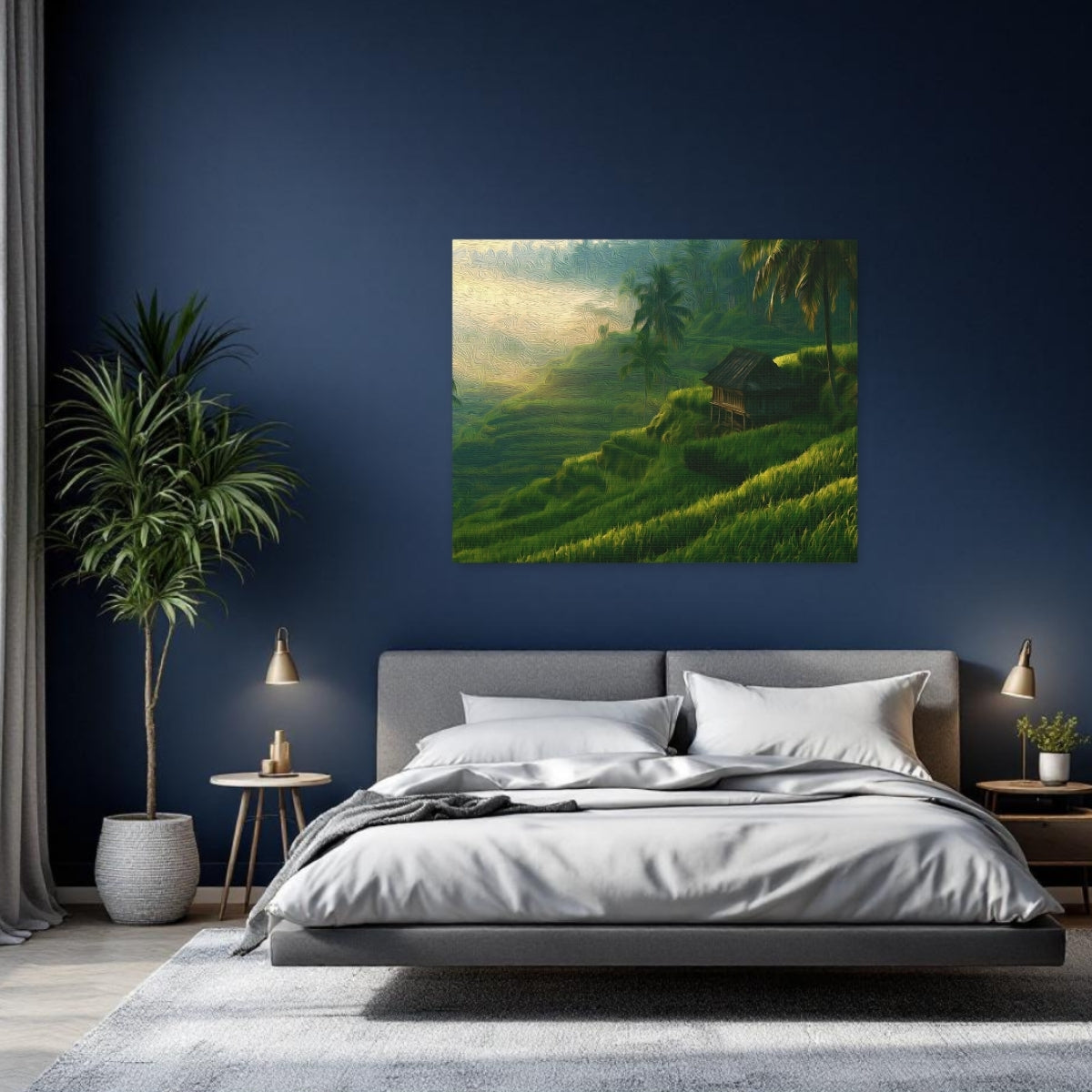 Tegalalang Rice Terraces Hut — Ubud, Indonesia Study No. 2