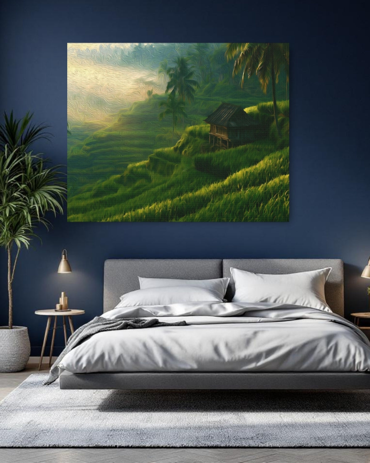 Tegalalang Rice Terraces Hut — Ubud, Indonesia Study No. 1