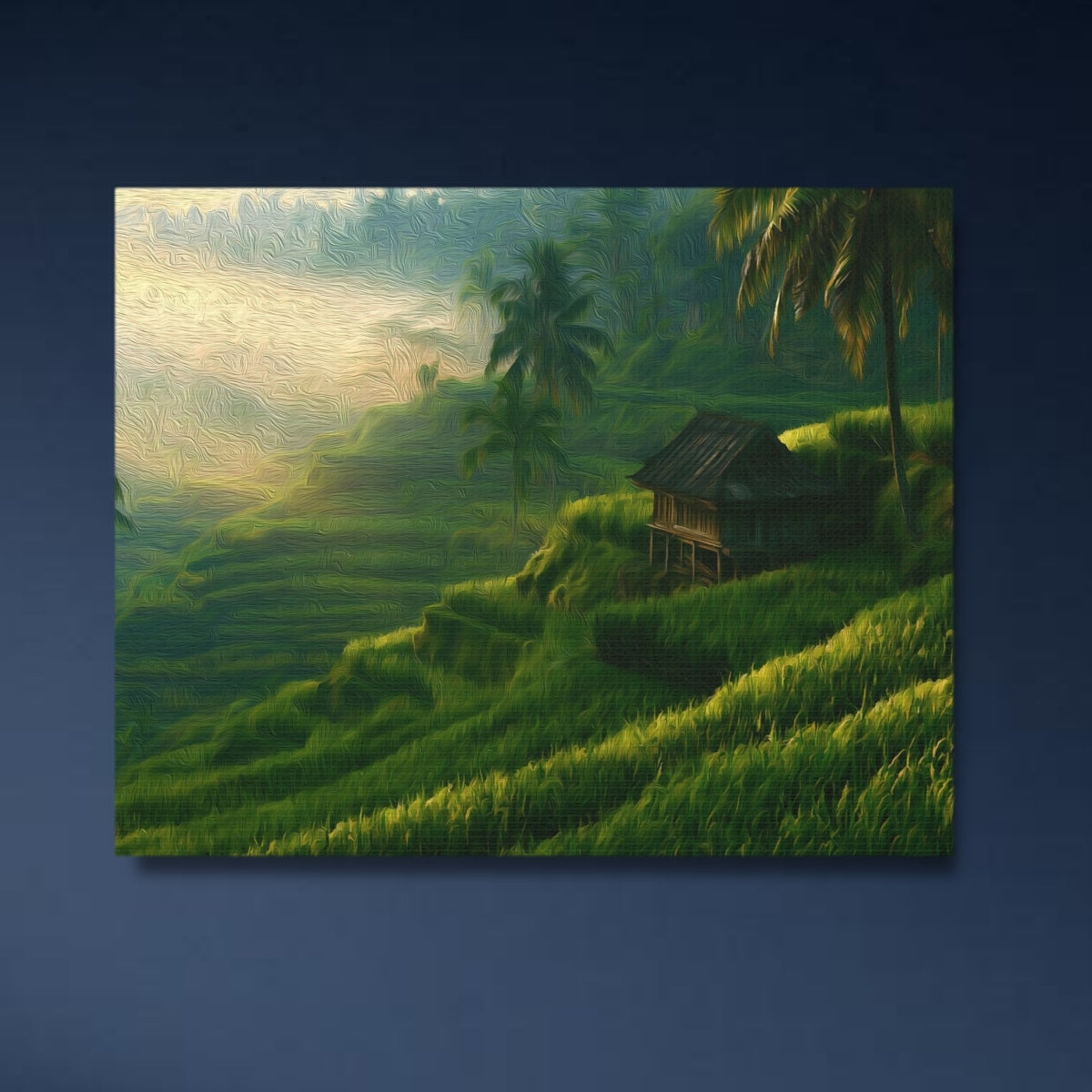 Tegalalang Rice Terraces Hut — Ubud, Indonesia Study No. 4