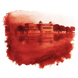 Udaipur canvas wall art