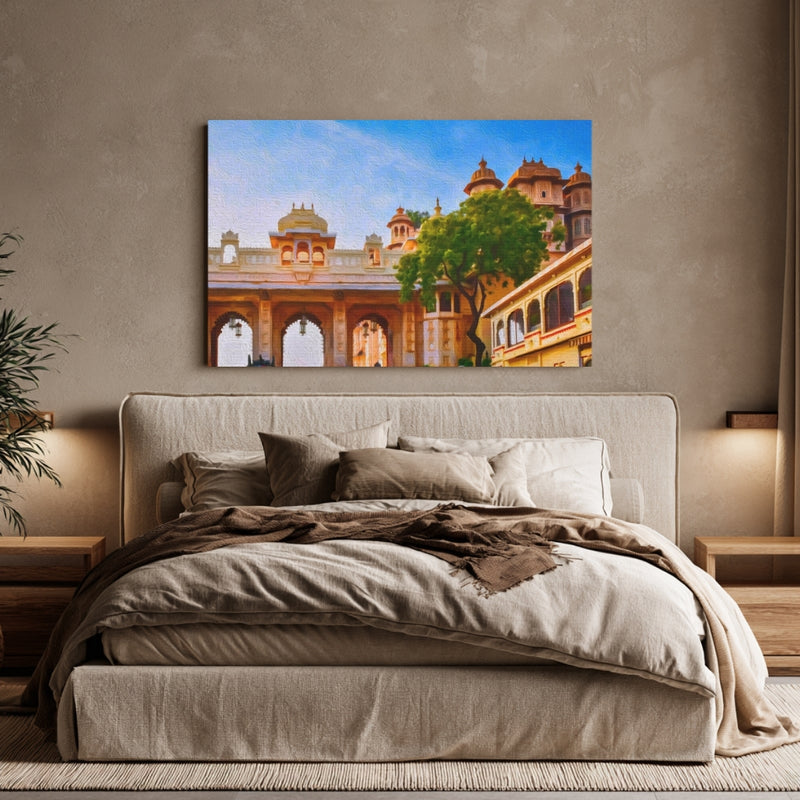 City Palace Grand Entrance — Udaipur, India, view 6