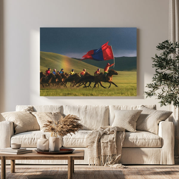 Naadam Festival Horse Race