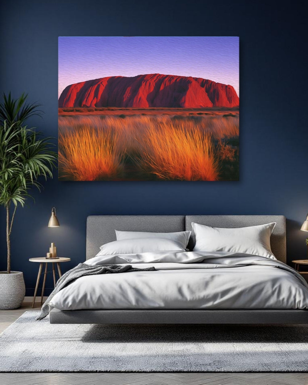 Uluru, Australia | Uluru Desert Sunset | Original Series Gallery Canvas detail