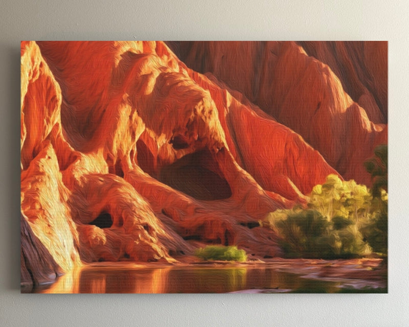 Uluru Red Rock Reflection — Uluru, Australia