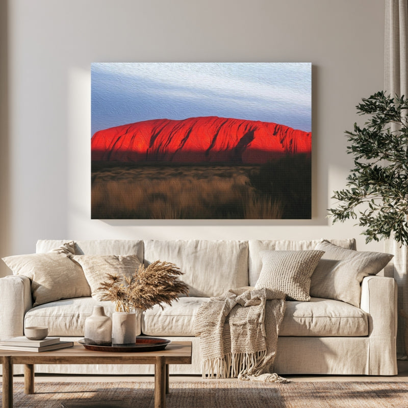 Uluru Ayers Rock Sunset — Uluru, Australia, view 1