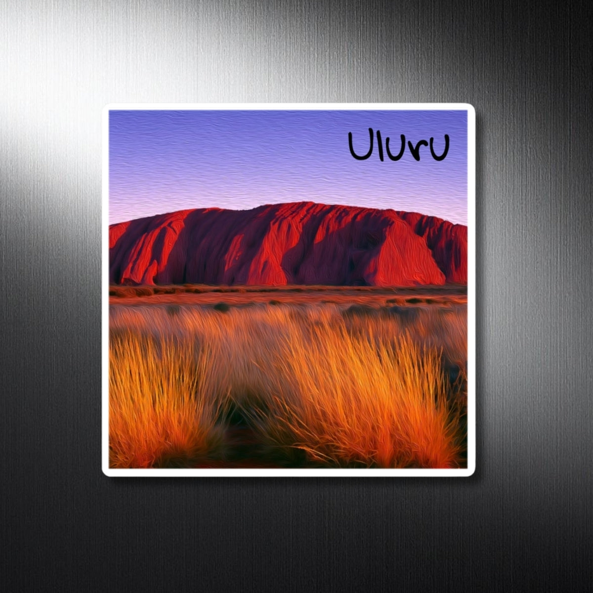 Uluru Desert Sunset — Uluru, Australia, study 1