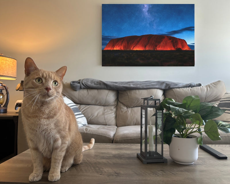 Uluru Milky Way Night — Uluru, Australia, view 2