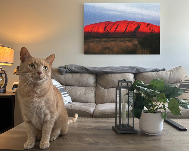 Uluru Ayers Rock Sunset — Uluru, Australia, view 2