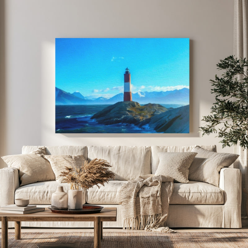 Les Eclaireurs Lighthouse — Ushuaia, Argentina, view 1