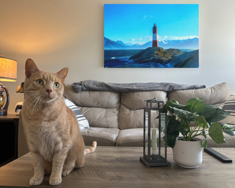 Les Eclaireurs Lighthouse — Ushuaia, Argentina, view 2