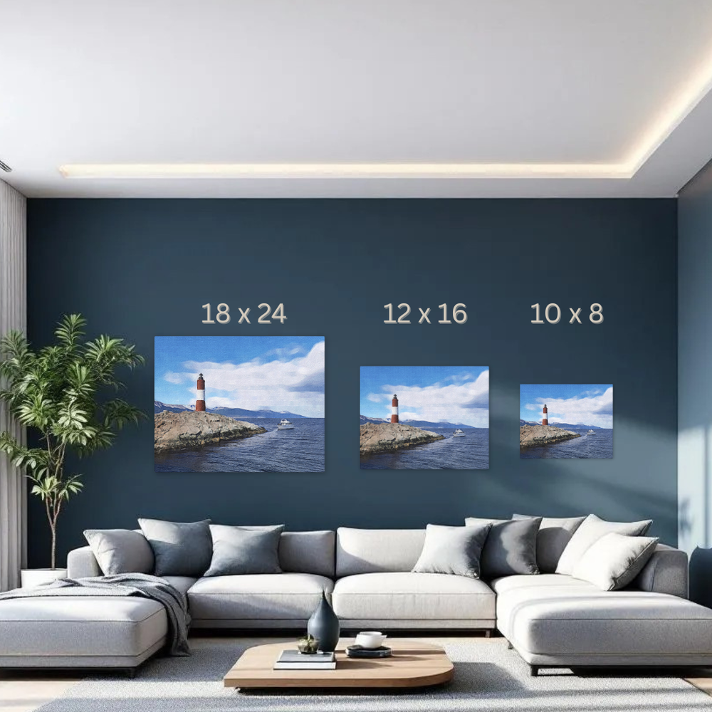 Ushuaia, Argentina | Original Series Canvas detail