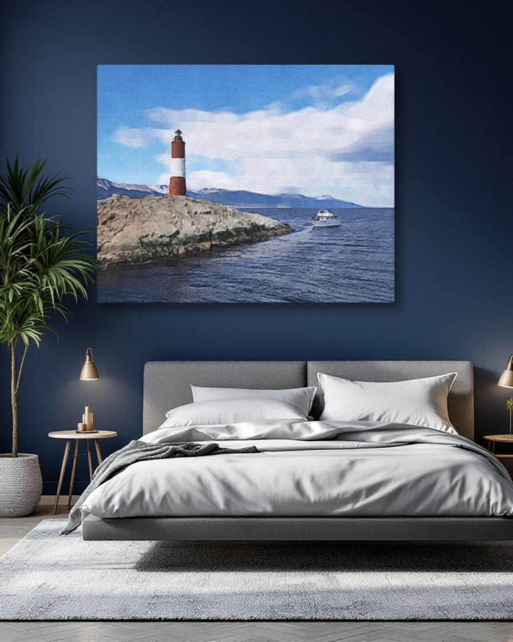 Ushuaia, Argentina | Original Series Canvas detail