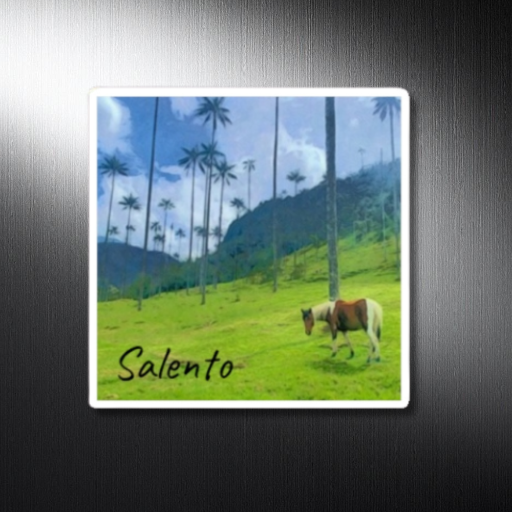 Salento, Colombia | Cocora Wax Palm Forest | Original Series Decorative Magnet