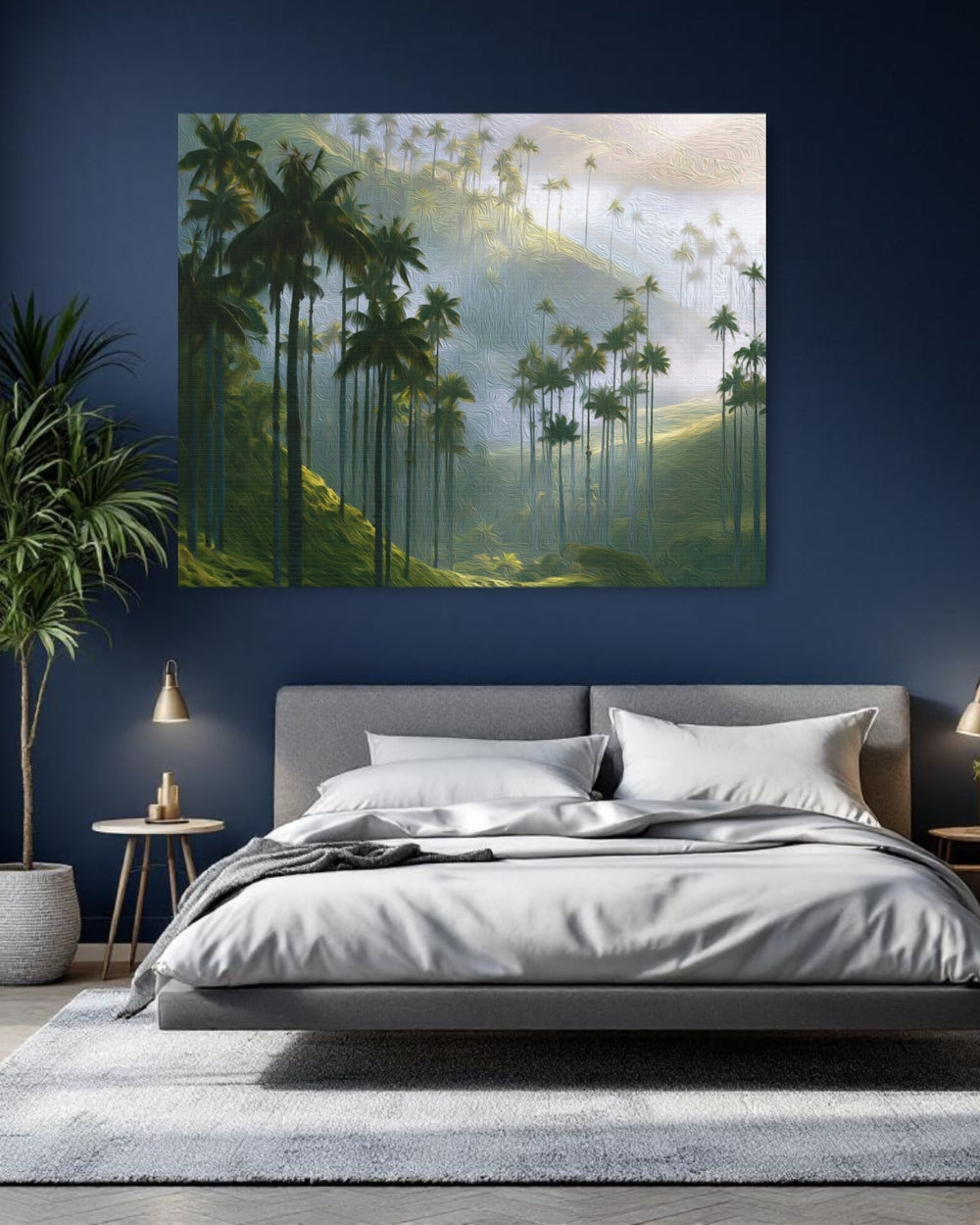 Valle de Cocora, Colombia | Valle de Cocora Wax Palms | Original Series Gallery Canvas detail