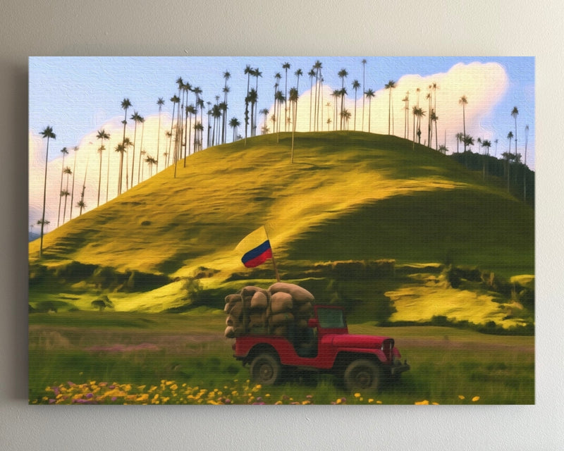 Valle de Cocora Wax Palms — Valle de Cocora, Colombia