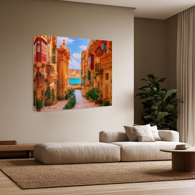 Valletta Waterfront Street View — Valletta, Malta, view 3