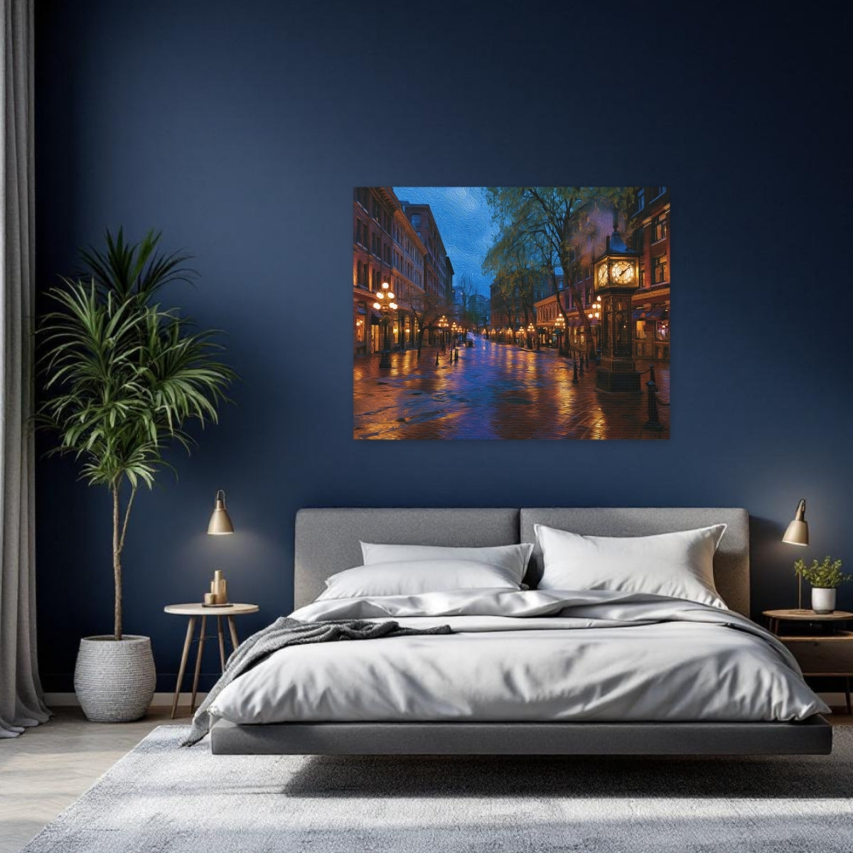 Gastown Steam Clock Street — Vancouver, British Columbia, study 2
