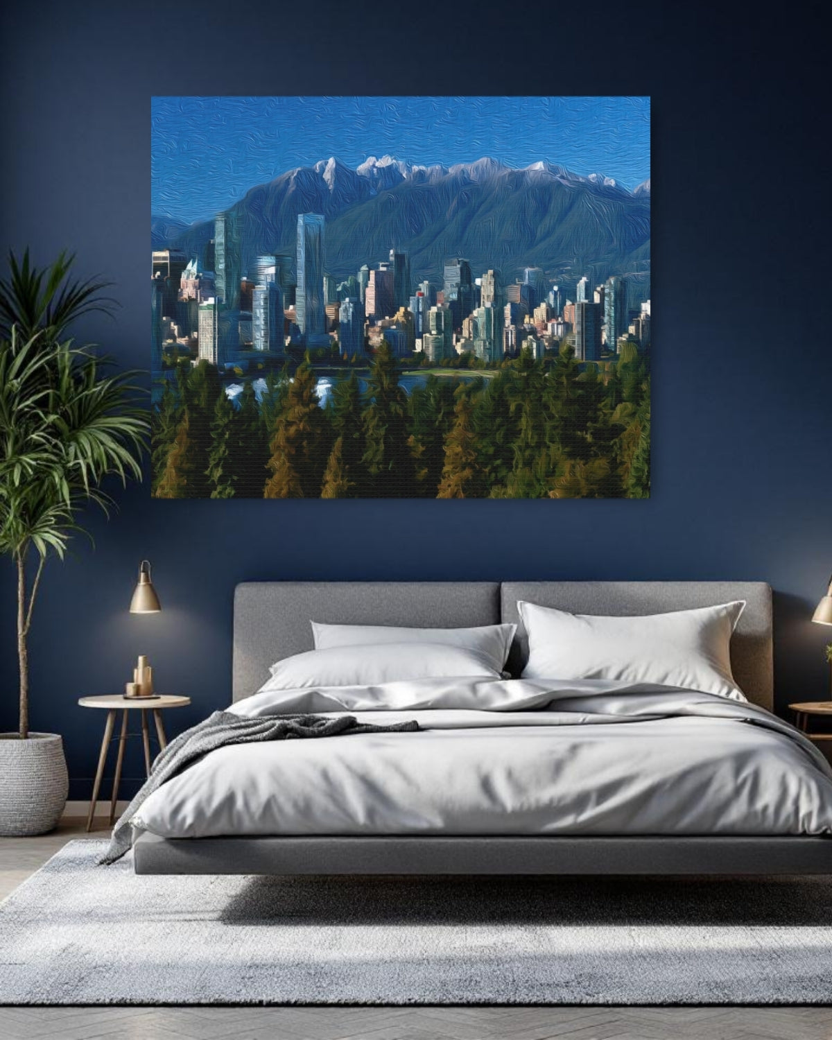 Vancouver Skyline Stanley Park — Vancouver, British Columbia, study 1