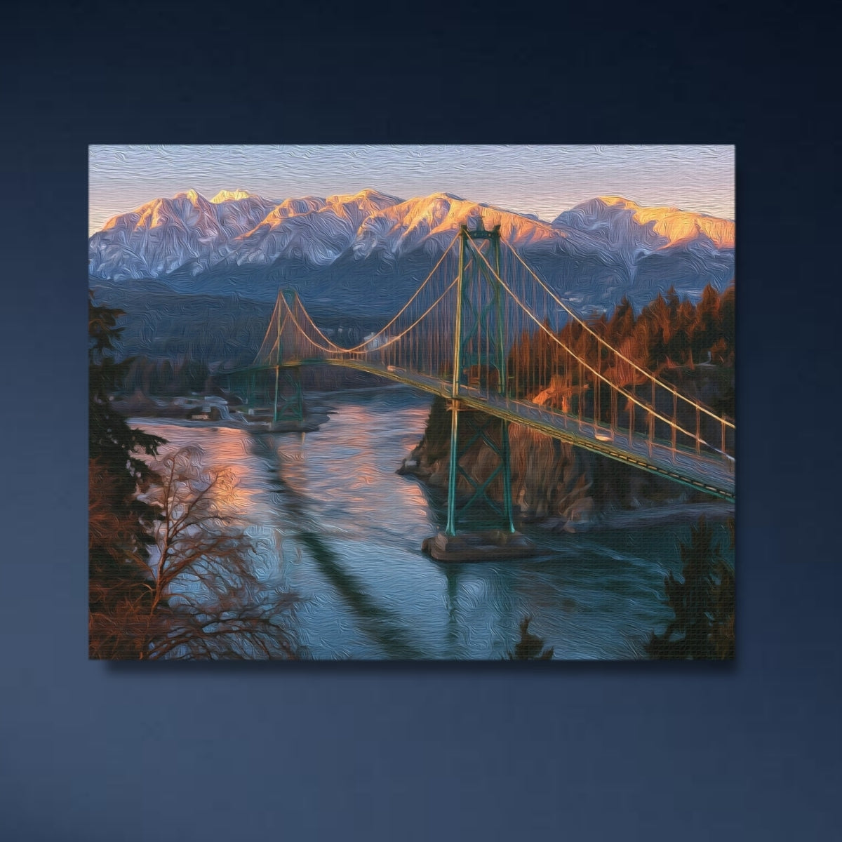 Lions Gate Bridge Vancouver — Vancouver, British Columbia, study 4