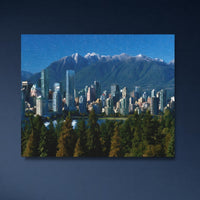 Vancouver Skyline Stanley Park — study 4 thumbnail