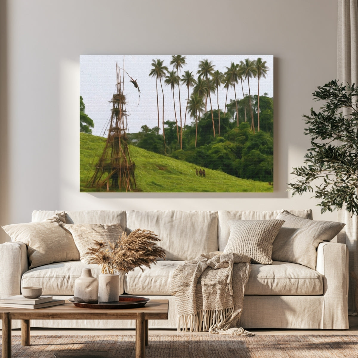 Nagol Land Dive Tower — Vanuatu Islands, Vanuatu, view 1