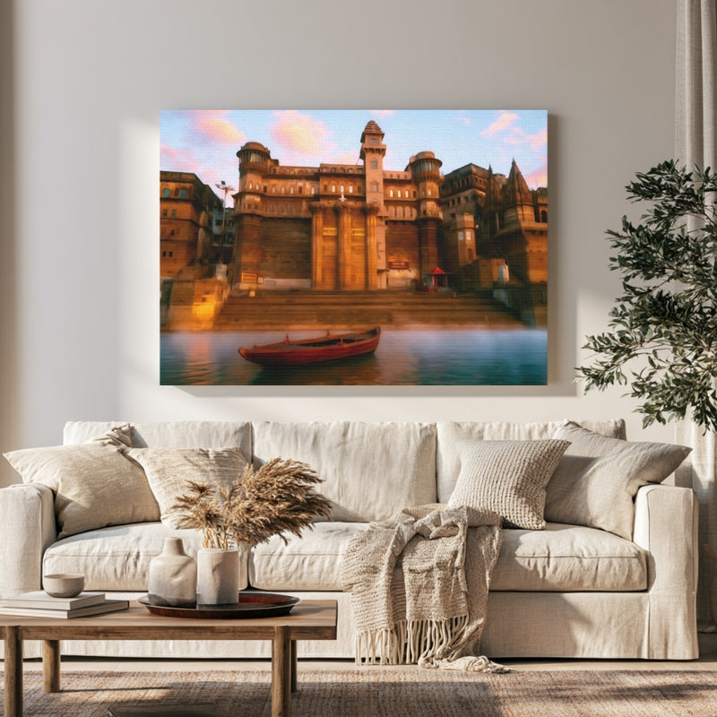 Ahilya Ghat Varanasi — Varanasi, India, view 1
