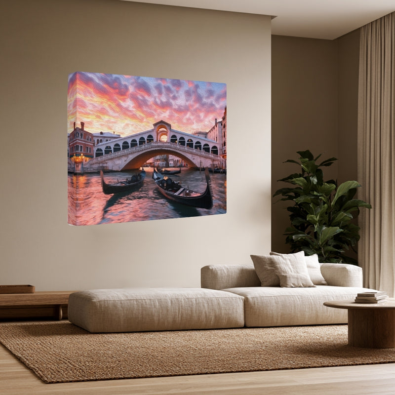 Rialto Bridge Grand Canal — Venice, Italy, view 3
