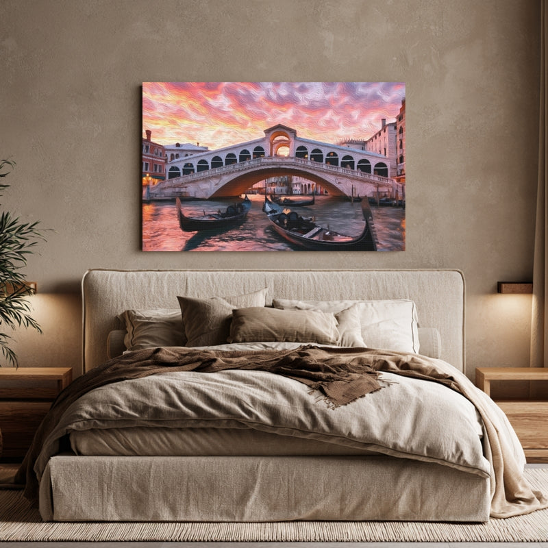 Rialto Bridge Grand Canal — Venice, Italy, view 6