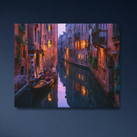 Evening Rio Canal Gondola — close-up thumbnail