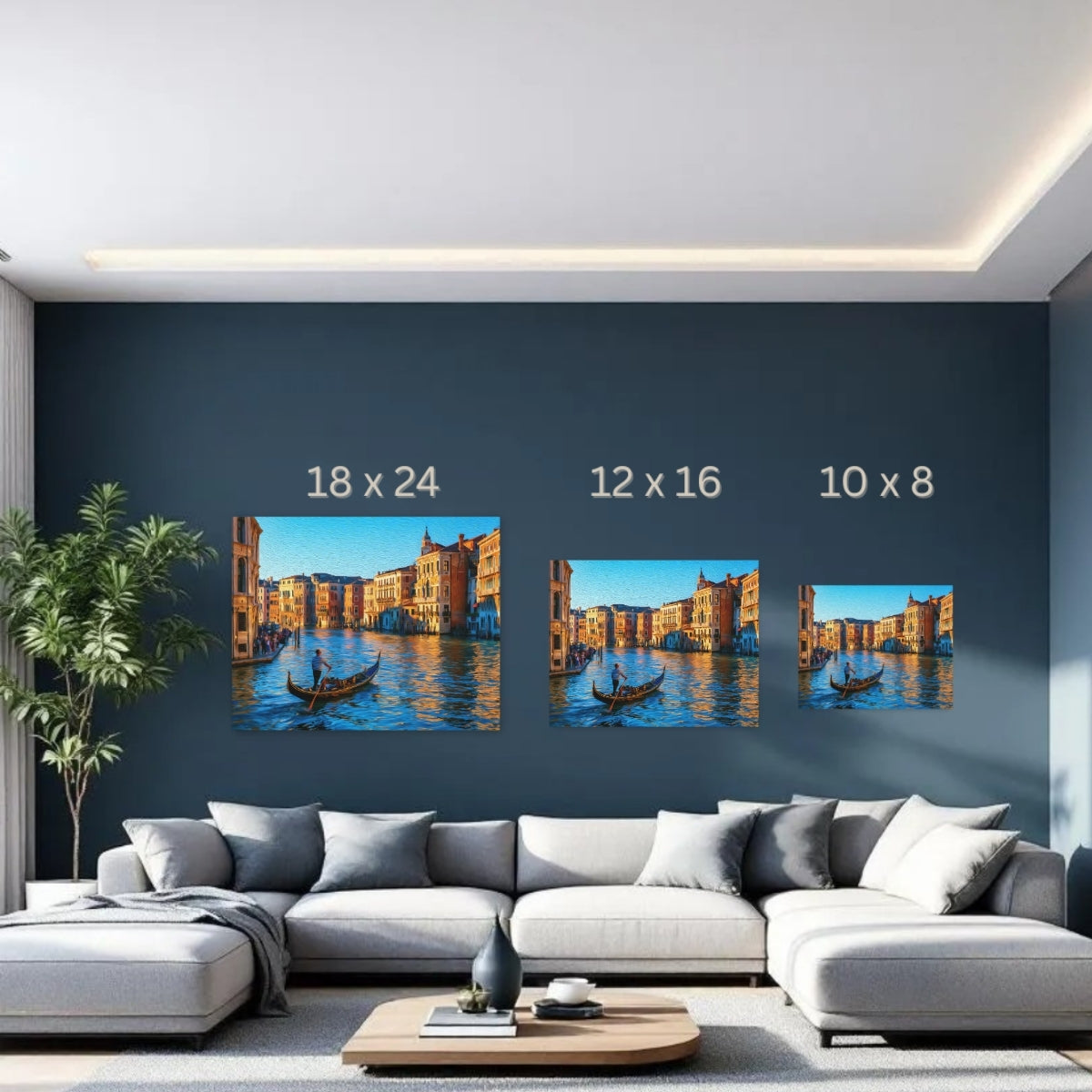 Grand Canal Gondola View — Venice, Italy, study 3