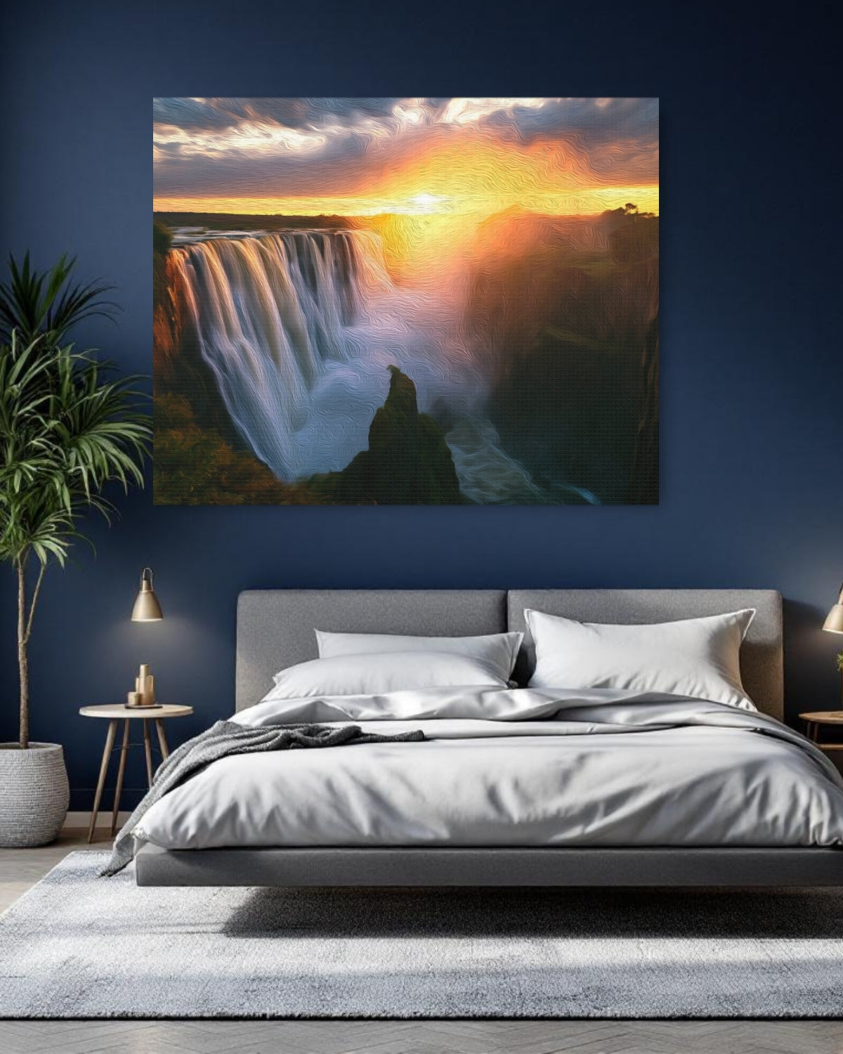Victoria Falls Sunset Gorge — Victoria Falls, Zimbabwe, study 1