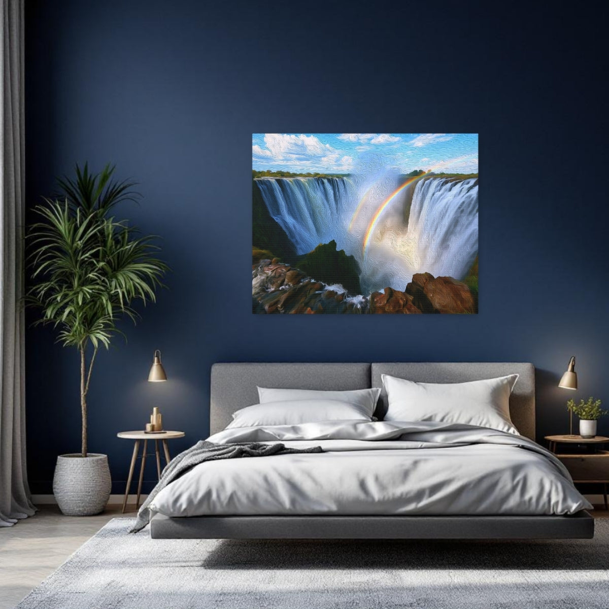 Victoria Falls Rainbow Mist — Victoria Falls, Zimbabwe, study 2