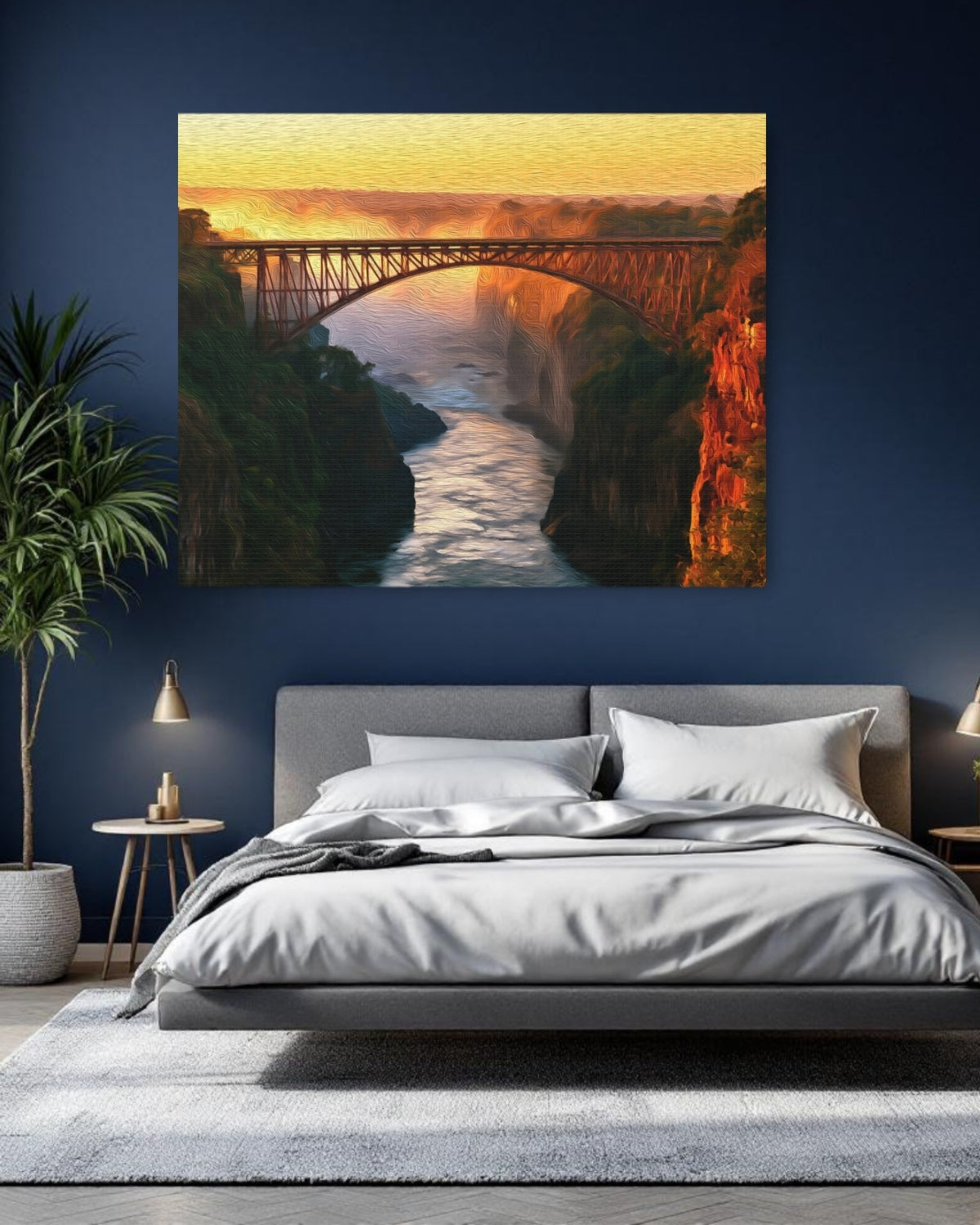 Victoria Falls Bridge Gorge — Victoria Falls, Zimbabwe, study 1
