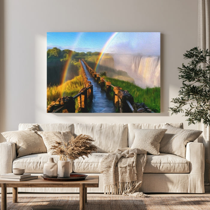 Victoria Falls Rainbow Walkway