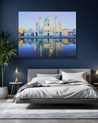 Karlskirche Reflected in Water — study 1 thumbnail