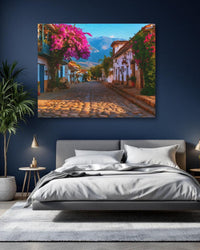 Colonial Cobblestone Street Scene — study 1 thumbnail