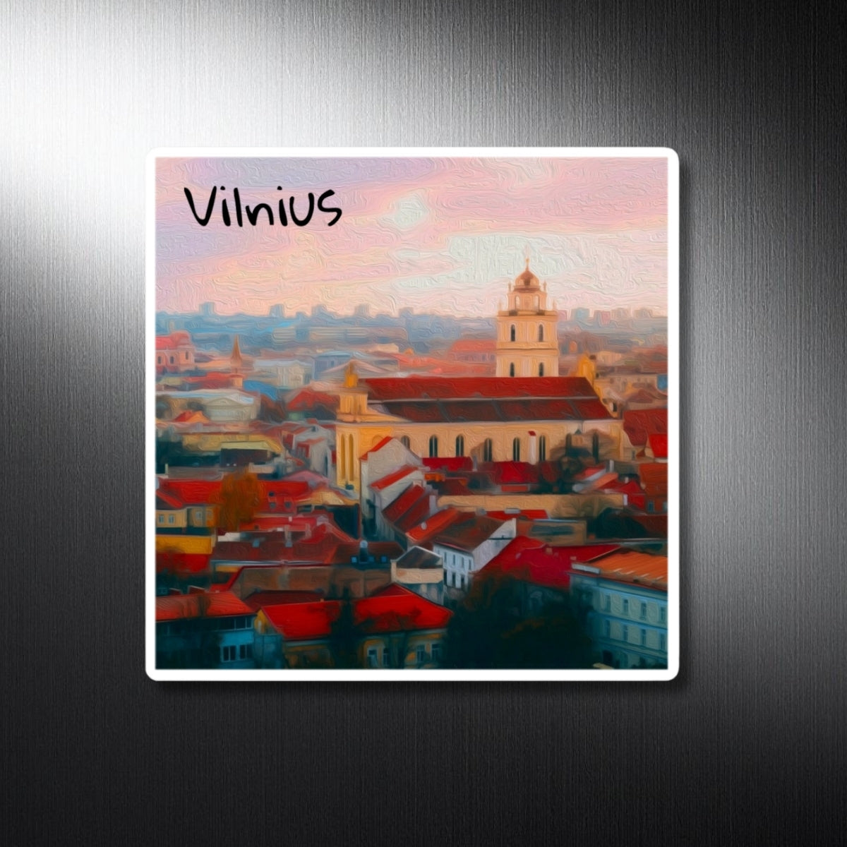 Old Town At Sunset — Vilnius, Lithuania, study 1