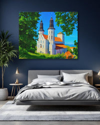 Medieval Cathedral Twin Towers — study 1 thumbnail