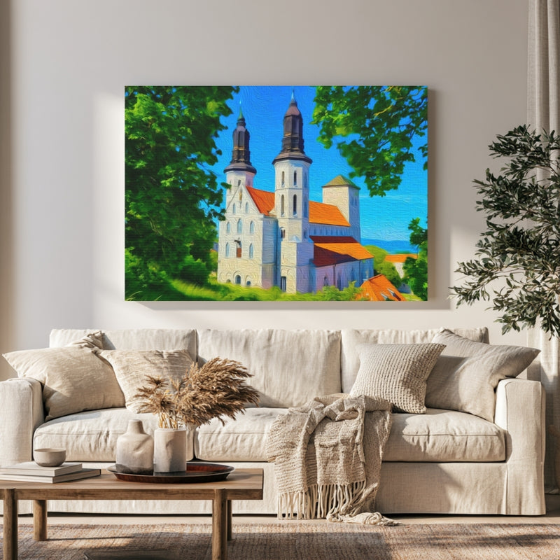 Domkyrkan Sankt Maria Cathedral — Visby, Sweden, view 1