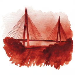 Vladivostok canvas wall art