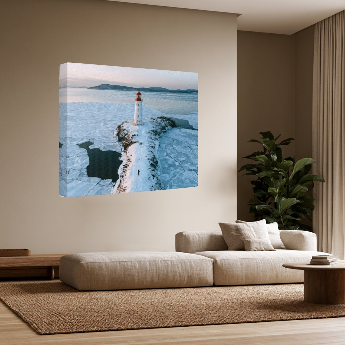 Tokarevsky Lighthouse Winter — Vladivostok, Russia, view 2
