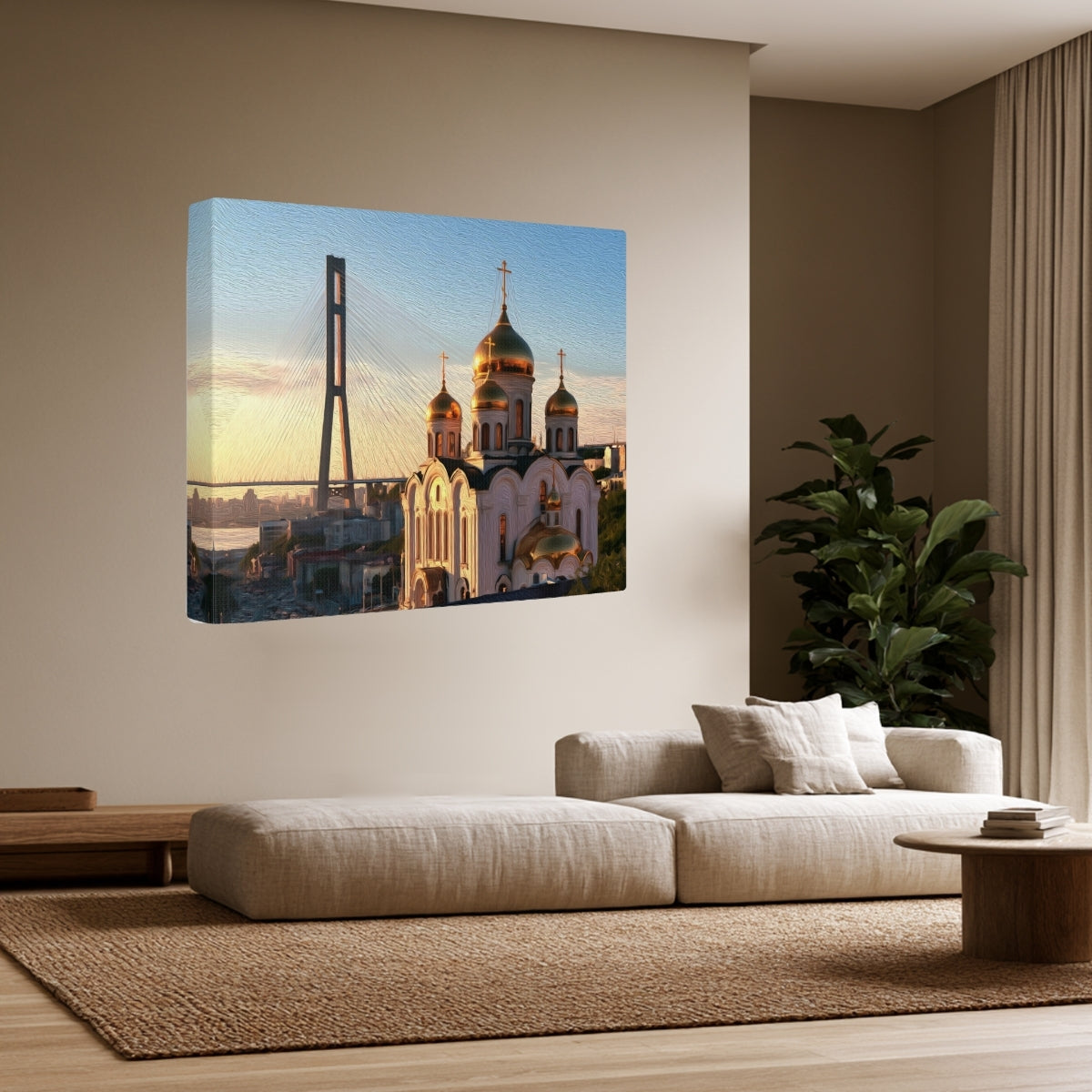 Vladivostok Orthodox Cathedral Bridge — Vladivostok, Russia, view 2