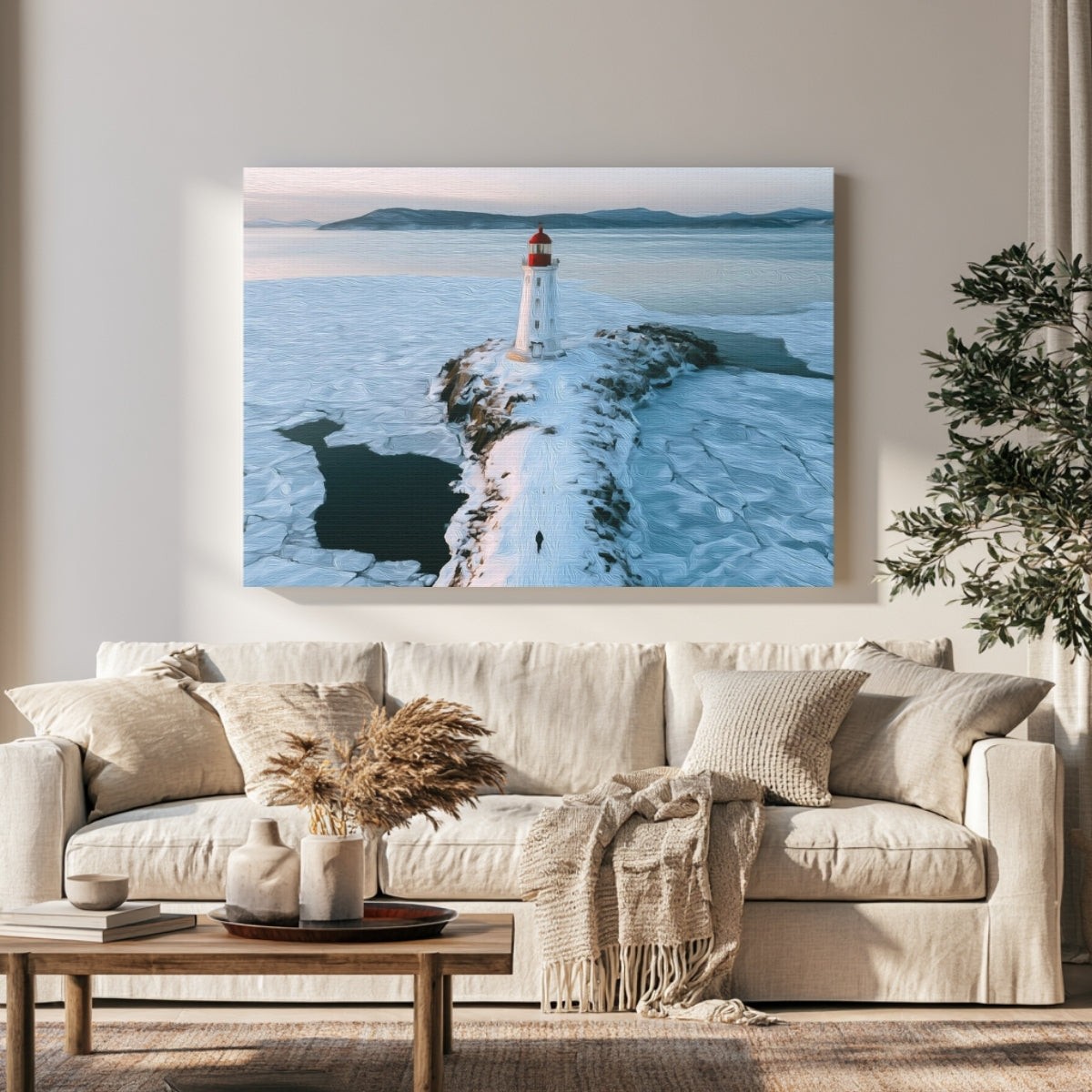 Tokarevsky Lighthouse Winter — Vladivostok, Russia, view 1