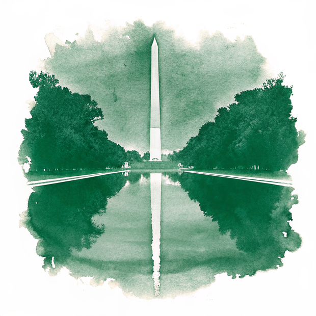 Washington DC watercolor