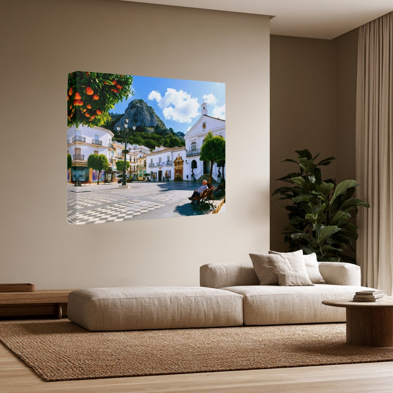 Grazalema Village Plaza — White Villages of Andalusia, Spain, view 3