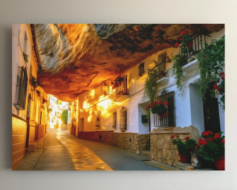 Setenil de las Bodegas Street — White Villages of Andalusia, Spain