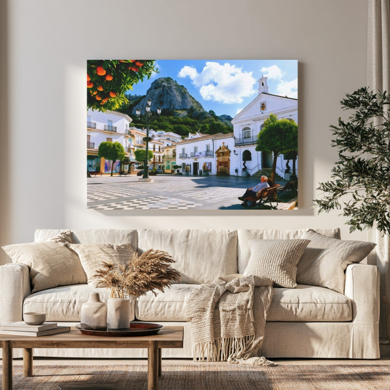 Grazalema Village Plaza — White Villages of Andalusia, Spain, view 1