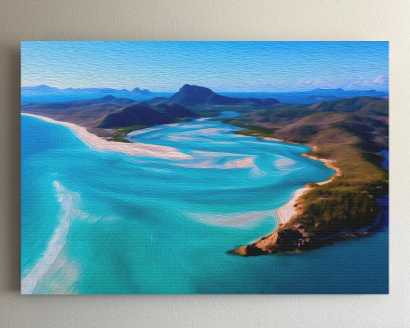 Hill Inlet Swirling Sands — Whitsunday Islands, Australia