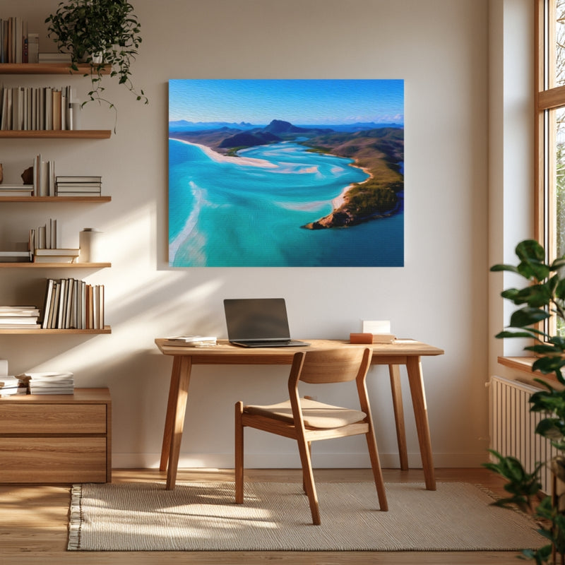 Hill Inlet Swirling Sands — Whitsunday Islands, Australia, view 4